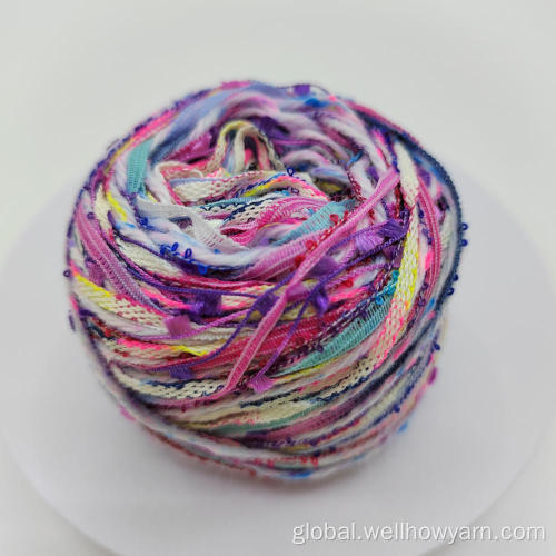 Colorful Magic Knot Yarn super chunky yarn for hand knitting Factory